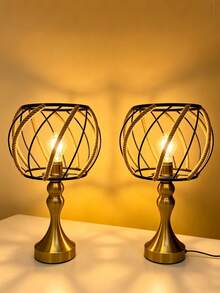 1pc Round Hemp Rope Woven Pendant Light Shade, American Country Style Iron Frame With Linen Inner, Replaceable Lampshade, No Bulb Included, Vintage Home Decor For Living Room And Dining Room - Pocket Lamp Shade - View 3