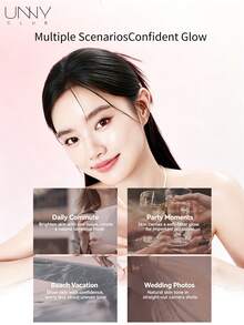 UNNY CLUB Krim Pencerah Tubuh Efek Filter, Alami Tanpa Bekas Putih, Ringan Tidak Berminyak, Tahan Air dan Keringat, Tahan Lama, Cocok Untuk Pemula, Penggunaan Multi-Skenario, 100ml, Merek Kosmetik Kecantikan - Putih - View 8