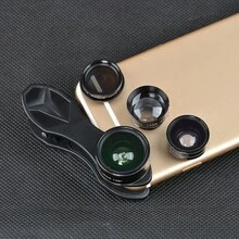Kit Lensa Ponsel APEXEL 5-in-1: Wide 0,63X, Macro 15X, Fisheye 198°, CPL & Telephoto 2X, Kompatibel dengan iPhone dan Sebagian Besar Smartphone - A - View 12