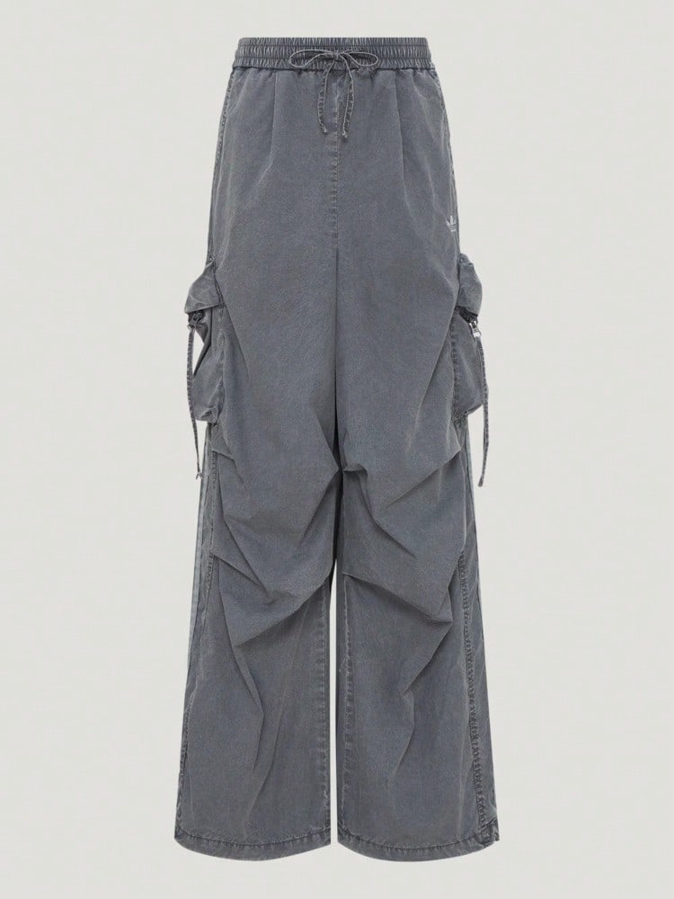 Adidas Originals Quần dài dệt STREET W TP cho nữ KX3047 - Xám - Xem 1
