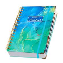 A5 Hardcover Planner 2027 New Calendar Diary Self-Discipline Check-In - Planner Time Management - Notebook To Improve Efficiency Schedule And Calendar, Calendar And Personal Planning Supplies, Hardcover Bound Planner, Business Office Notebook, Goal Tracking Notebook, Daily Planner - A5 - View 9