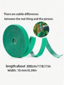 Adjustable Reusable Garden Plant Ties, Thickened Hook And Loop Garden Tape, Strong Climbing Plant Support Strap, Suitable For Tomato Vines, Essential Indoor And Outdoor Gardening Tool And Home Cable Management Strap - 1cm Wide - View 14