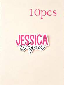 Personalized Name Label Stickers, Customizable Colorful Stickers, Suitable For Water Bottles, Gift Box Decoration, Multi-Functional Fashion Stickers - Multicolor - View 9