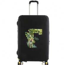 Elastic Luggage Cover, Jungle Tiger Letter Print Luggage Protective Cover, Stretchable Dust-Proof Scratch-Resistant Reusable Travel Cover, Suitable For 18-32 Inch Luggage - Black - View 108