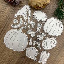 Halloween Theme Pumpkin Head Metal Cutting Die Template For DIY Photo Albums, Gift Boxes, Paper Cards, Greeting Cards, And Scrapbooking - DX574 - View 5