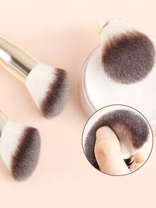 ronshadow 7pcs Multi-Function Makeup Brush Set With 4 Dual-Ended Brushes, Angled Powder Brush, Base Brush, Retractable Blush Brush, Soft Bristles, Portable For Home And Travel - Multicolor - View 11