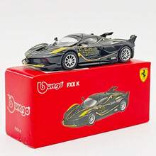 Bburago Series 1:64 Die-Cast Alloy Sports Car Model - Miniature Realistic Collectible Car, Birthday And Holiday Gift For Men - Multicolor - View 12