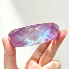 1pc Women Asymmetrical Circle Shaped Purple Series Bracelet, Sexy & Unique, Suitable For Wearing All Year Round, Gift For Parties Valentines - Purple Series - View 3