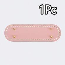 1Pc/4Pcs Oval PU Leather Bag Bottom Former, Crochet Hook Bag Bottom Nail Former Pad With Nails, Suitable For Handbag And Wallet Makers, Perfect Gift For DIY Enthusiasts, Crochet Bag - Multicolor - View 22