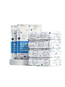 Disposable Oversized Extra-Wide 4-Piece Bedding Set For Hotel Stays, Disposable Bed Sheet And Pillowcase, Travel Essential - Multicolor - View 5
