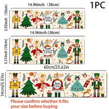 1pc Merry Christmas Faucet Mat, Nutcracker Sink Faucet Absorbent Pad, Drainage Mat, Suitable For Kitchen, Bathroom Sink, Countertop, Drainage Mat, Diatomaceous Earth Material, Trimmable, Quick Dry Mat - Multicolor - View 7