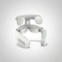 Neck Massager - White - View 7