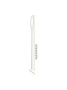 5pcs Stainless Steel Beading Tools Set, Including Beading Needles, Large Eye Needles, Piercing Needles And Handmade Necklace - Multicolor - View 22