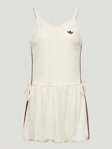Adidas Originals Women's RESORT S DRESS Sleeveless Athletic Dress KX0726 - Beige - View 2