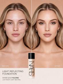 كريم أساس NARS Radiant Longwear - YULONG L1.5 - 10 مل - ميني L1.5 10 مل - مشاهدة 9