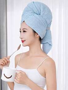 Quick-Dry Microfiber Hair Towel Bath Towel, Hair Wrap, Bathroom Essential, Thick Soft High Absorbency, Great Gift Choice For Halloween Or Christmas, Suitable For Home Bathing, Travel And Grooming - Multicolor - View 8
