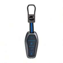 Fashionable Zinc Alloy Silicone Key Shell, Compatible With BYD Atto 3 EV Dolphin Song PRO Max Tang DM Yuan E2 Qin PLUS Car Keys, Premium Anti-Scratch Full Protection Case, Precise Cutouts, Comfortable Grip, Stylish Car Interior Accessory - A - View 9