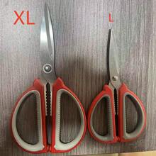 1pc High-Quality Tailor Scissors, Heavy Duty Multi-Purpose Stainless Steel Sewing Fabric Shears, Comfortable Grip, Professional Handmade Use - Red - View 7