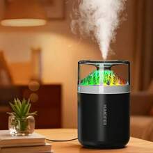 1件火山造型迷你加濕器，RGB變色小夜燈 USB便攜噴霧加濕器，適用臥室、辦公室、車內、書桌，居家裝飾 - Mist - 查看 8