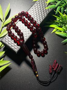 New 45-Bead Ramadan Prayer Ramadan Handmade Woven Prayer Beads Bracelet, Daily Prayer & Worship Festival Gift, Unisex - Multicolor - View 2