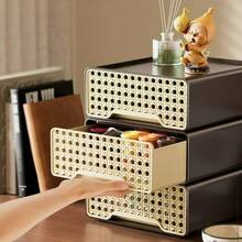 1pc Desktop Storage Box Multi-Functional Sorting Box Drawer-Style Dust-Proof Organizer Box Tool & Jewelry Storage Box - Multicolor - View 6