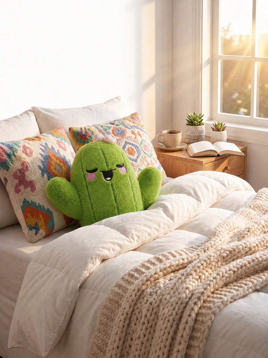 8 Inch Plush Cactus Claw Machine Doll Doll, 25cm Plush Shell Doll Gift - Multicolor - View 1