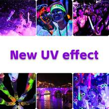 6 Hole UV Laser Party Light, 120 Effects DJ Disco Stage Light With Music Sync Voice Control, Remote Control & Timer, USB RGB Projector Lamp For Halloween Christmas Birthday Party Decoration - Black - View 10