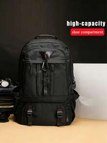 Men's Functional Backpack Hiking Outdoor Climbing Bag New Large Capacity Expandable Travel Carry-On Backpack Travel Bag 80L - Multicolor - View 1
