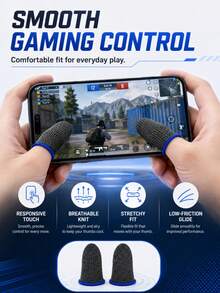 10/20/30/50pcs Mobile Game Controller Thumb Sleeves - Multicolor - View 4
