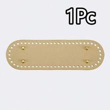 1Pc/4Pcs Oval PU Leather Bag Bottom Former, Crochet Hook Bag Bottom Nail Former Pad With Nails, Suitable For Handbag And Wallet Makers, Perfect Gift For DIY Enthusiasts, Crochet Bag - Multicolor - View 19