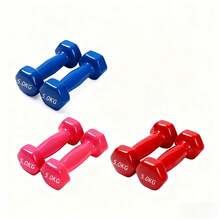1set/2pcs أثقال لياقة بدنية لتدريب القوة وبناء العضلات، مصنوعة من معدن صلب، مقاومة للانزلاق والتآكل، مناسبة للتمارين في المنزل والصالات الرياضية والمكاتب، قابلة للاستخدام للبالغين والمراهقين - لون عشوائي - مشاهدة 9