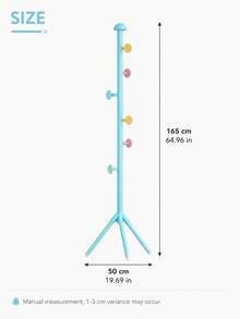 Compact Freestanding Coat Rack, Cute Style 65 Inch (Height) Coat Rack - Mushroom Shaped Design, Eye-Catching Appearance, Strong Load-Bearing Capacity, Easy Installation, Suitable For Dorms And Various Other Scenarios - Multicolor - View 12