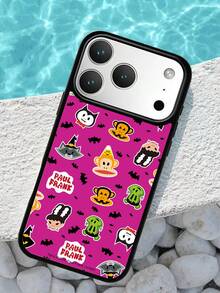 بطانية هاتف مغناطيسي مطفي بفتحة كبيرة مرخص رسميًا من Paul Frank، حماية كاملة ضد السقوط للكاميرا، سلسلة هالوين بنمط القرد والأرنب والقط والخفاش، طراز جديد متوافق مع سلسلة هواتف 11/12/13/14/15/16/17/18 Pro Max، هدية عطلة، التنقل اليومي، نموذج جذاب للغاية مضاد للسقوط اليومي - متعدد الألوان - مشاهدة 3