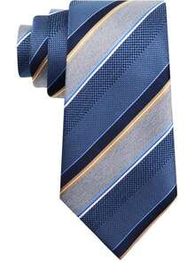 1pc Luckyvestir Men's Striped Tie Classic 3.15 Inch (Approx. 8.0 Cm) Formal Tie Suitable For Business Graduation Dinner Wedding Striped Polyester - Multicolor - View 6
