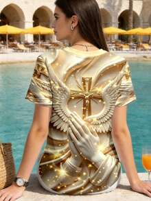 Women T-Shirts - Multicolor - View 2
