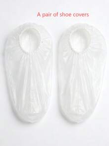 1/3 buah Pelindung Sepatu Hujan Sekali Pakai Tahan Air dan Anti Selip, Plastik Transparan Putih Tebal dengan Tali Serut, Anti Selip dan Tahan Aus, Pelindung Sepatu Penting untuk Perjalanan - Beraneka warna - View 11