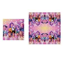 50/20/10/1pc/K-POP Girl Group Theme Disposable Tableware Set [7-Inch Paper Plates, 9-Inch Paper Plates, Napkins] - Suitable For 10 People, Perfect For Birthday Parties, Weddings, Theme Parties, Family Picnics - Multicolor - View 5