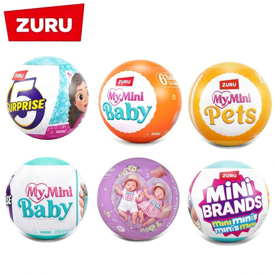 ZURU My Mini Baby Surprise Ball Blind Box – Official Licensed Unboxing Collectible Toy, Random Style Gift For Kids, Teens & Adults Ages 3+ - Multicolor - View 1