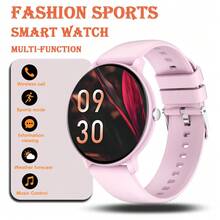 [Smart Watch]This Popular Smartwatch Features A 1.53-Inch High-Resolution Touchscreen, Supports Wireless Calling, SMS Notifications, Alarm, Multiple Sports Modes, Remote Photo Taking, Music Playback And More. This Multi-Functional Smartwatch Is Compatible With IOS And Android Smartphones. It Is An Excellent Gift Choice For Valentine's Day, Easter, Mother's Day, Father's Day, Halloween, Thanksgiving And Christmas. - Multicolor - View 11