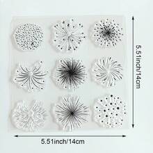 Merry Christmas Transparent Silicone Stamp, Xmas Tree Snowflake Gift Pattern Clear Seal For Handmade Card Album Notebook Decor - SD-2 - View 33