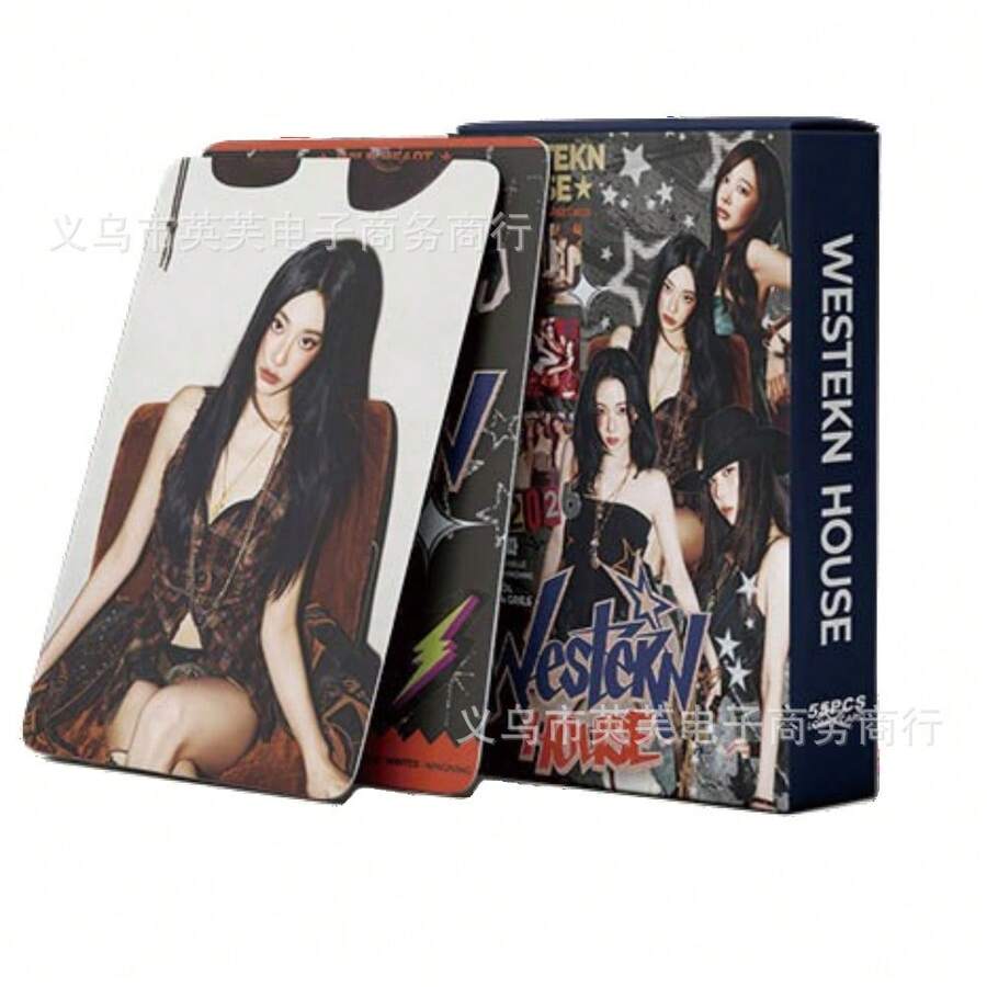 AES PA Small Card Season's Greetings Celebrity KP OP Merchandise LOMO Card Photocard