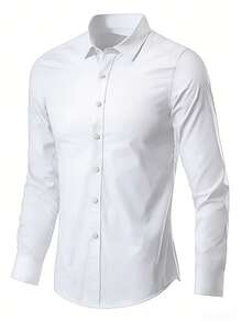 Men Shirts - White - View 1