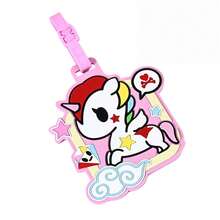 1 Pack Tokidoki Officially Licensed Cartoon Character PVC Luggage Tag, Cute Anti‑Lost Baggage Identifier Tag With Adjustable Buckle Strap For Suitcase Backpack Travel - 1PC - View 10