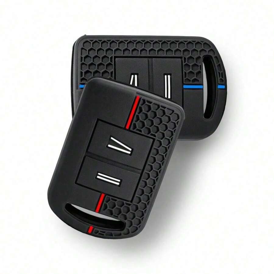New 2 Button Silicone Car Remote Key Fob Shell Cover Case For Opel / Vauxhall Agila C Combo Meriva Tigra 1999-2010 - A - View 1