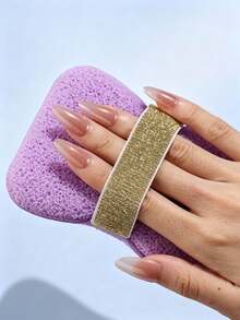 Spons Mandi Pembersih Mendalam untuk Wajah (Termasuk Gelang Tangan); Cocok untuk Pria dan Wanita, dan Ideal untuk Digunakan di Pancuran atau Bak Mandi; Dilengkapi Desain Jaring Berbusa Dua Sisi - Set Spons Pengelupas 2-in-1. - Beraneka warna - View 7