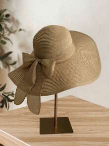 Men Straw Hat - Beige - View 3