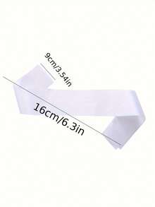 Customized Glitter Ribbon, Can Be Written According To Your Requirements, Multiple Colors, Wedding Bridal Shower Gift, Happy Birthday Ribbon, Bachelorette Party Decoration, Parade Banner, Ideal Gift For Graduation Ceremony - Multicolor - View 5