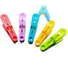 10/30pcs Windproof Clothes Clips & Towel Clips, Heavy Duty Plastic Clips, Sock Clips, Perfect For Bathroom, Travel, Dorm, Kitchen, Home Laundry Supplies, Random Color - View 9