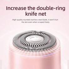 2-In-1 Electric Dual-Head Shaver For Women, Underarm, Bikini Area And Leg Hair Removal, Stubble Trimmer, Portable Gentle All-Around Hair Removal Device - Upgraded Version - View 5