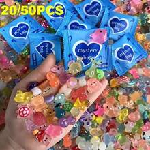 Random Color (Pink Etc.) Mini Resin Animal Decorations, Luminous Resin Cute Animal Figurines, Creative Home Office Desk Decor, Luminous Resin Duck, Home Decor Accessories - Multicolor - View 6